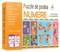Numere. Puzzle de podea