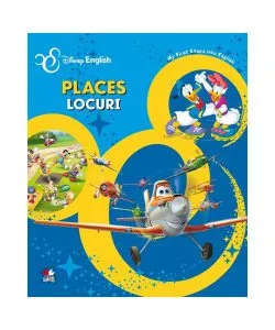 Disney English. Places / Locuri. My First Steps into English de Disney