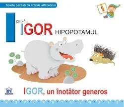 I de la Igor, Hipopotamul (ed. cartonată) de Emanuela Carletti