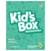 Kid's Box New Generation Level 4 Activity Book with Digital Pack de Caroline Nixon