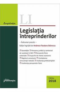 Legislatia intreprinderilor ed.2018