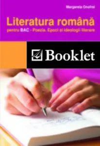 Literatura romana pentru Bac - Poezia. Epoci si ideologii literare. Editia 2012 de Margareta Onofrei