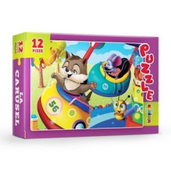 Puzzle. La carusel, 12 piese