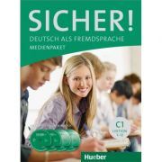 Sicher! C1 Medienpaket 2 Audio-CDs und 2 DVDs zum Kursbuch