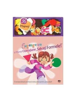 Superpuştii şi Marea Operaţiune Salvaţi Formele! (36 magneți)
