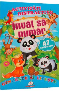Activitati distractive: Invat sa numar. 47 autocolante