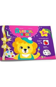 Albumul magic cu autocolante 5 ani