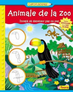 Cum sa desenez, Animale de la zoo