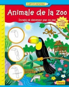 Cum sa desenez, Animale de la zoo
