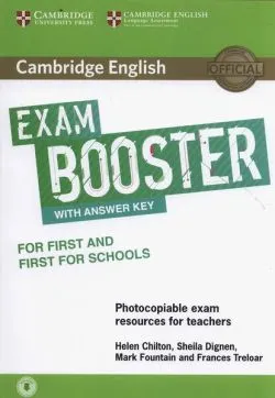 Exam Booster for First and First for Schools with Answer Key with Audio de Helen Chilton