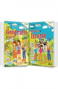 Geografie si Istorie Clasa 4 Caiet Sem.1 de Mihai Manea
