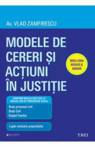 Modele de cereri si actiuni in justitie Ed. 2