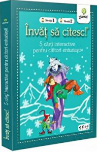 Pachet Invat sa citesc! 5 carti interactive pentru cititori entuziasti