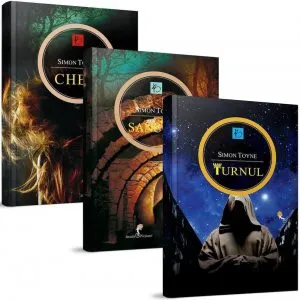 Pachet trilogia Sancti, Vol. 1-3 de Simon Toyne