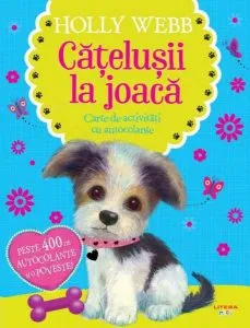 Cățelusii la joacă. Carte de activități cu autocolante