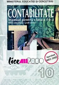 Contabilitate. Manual pentru clasa a X-a de Violeta Isai