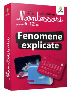 Fenomene explicate - Carti de joc Montessori
