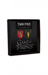Game of Thrones Twin Pins: Lannister and Greyjoy Sigils