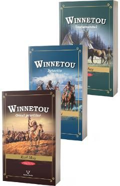 Pachet 3 carti Winnetou: Omul preriilorDetectivTestamentul
