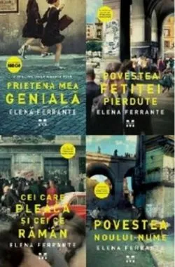 Pachet Tetralogia Napolitană de Elena Ferrante