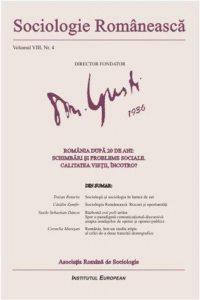 Sociologie Romaneasca. Vol. VIII, Nr. 4