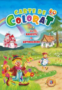 Jumbo 80, Vol 1: Carte de colorat cu povesti si abtibilduri