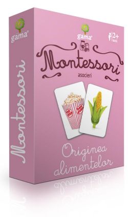 Montessori. Asocieri: Originea alimentelor