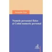 Numele persoanei fizice si Codul numeric personal de Paraschiv Petu
