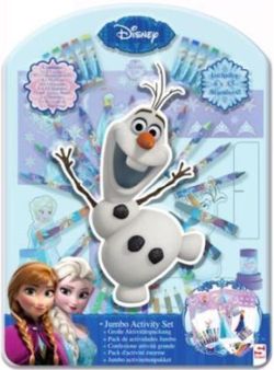 Set Jumbo Activity Set   Carte O zi de vară perfectă pentru Olaf