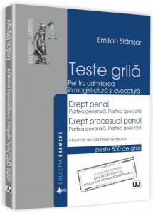 Teste grila pentru admiterea in magistratura si avocatura