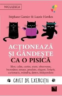 Actioneaza si gandeste ca o pisica. Caiet de exercitii de Stephane Garnier