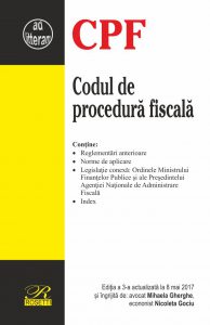 Codul de procedură fiscala - Editia a 3-a