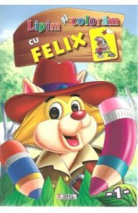 Lipim si coloram cu Felix