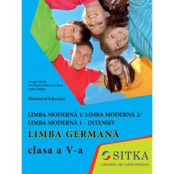 Manual Limba moderna 1 / limba moderna 2 / limba moderna 1 intensiv. Limba germana clasa a 5-a
