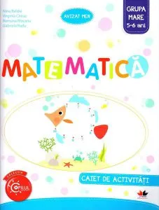Matematică. Caiet de activități. Grupa mare 5-6 ani de Nina Beldie