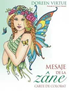 Mesaje de la zane. Carte de colorat de Doreen Virtue