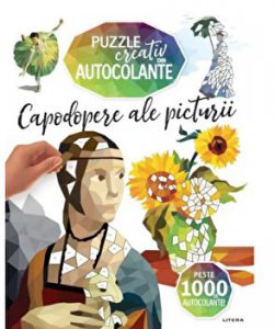 Puzzle creativ din autocolante. Capodopere ale picturii