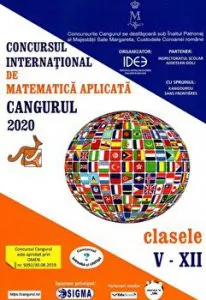 Revista Cangurul Matematica Aplicata clasele V XII
