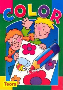 Seria COLOR Albinuta - carte de colorat cu site Internet