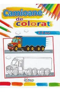 Camioane de colorat