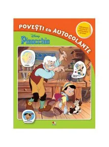 Disney. Pinocchio. Povești cu autocolante de Disney