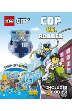 High-Speed Chase: Cop vs. Robber [With 2 Lego Minifigures]