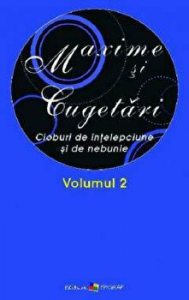 Maxime si cugetari. Volumul II