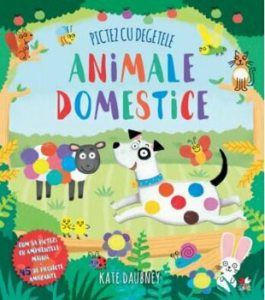 Pictez cu degetele. Animale domestice