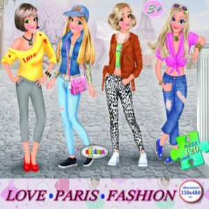 Puzzle - Paris Fashion (120 De Piese)