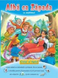 Alba ca Zapada. Carte cu abtibilduri
