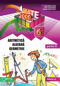 Aritmetica, Algebra, Geometrie, clasa VI, partea a II-a