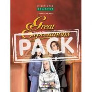 Benzi desenate Great Expectations Retold cu audio CD