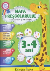 Mapa prescolarului, 3-4 ani