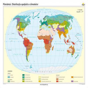 Pamantul. Distributia spatiala a climatelor